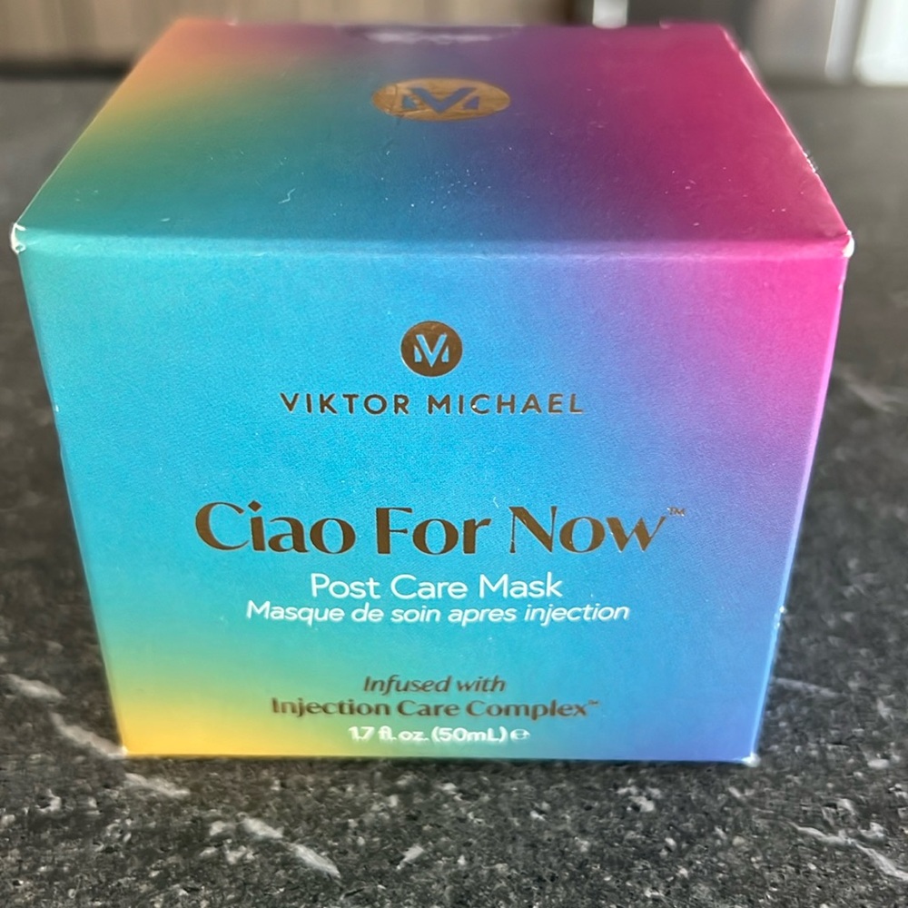 NEW Viktor Michael Ciao For Now Post Care Mask